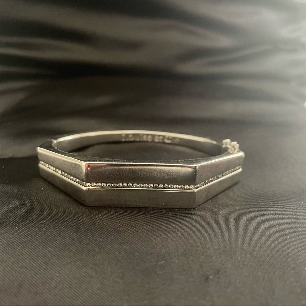 Louise et cie silver rhinestone bracelet